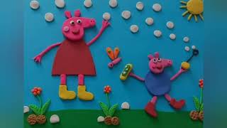 How to Make Sculpting Clay Creations with Peppa Pig & Family using Cookie  Cutters 