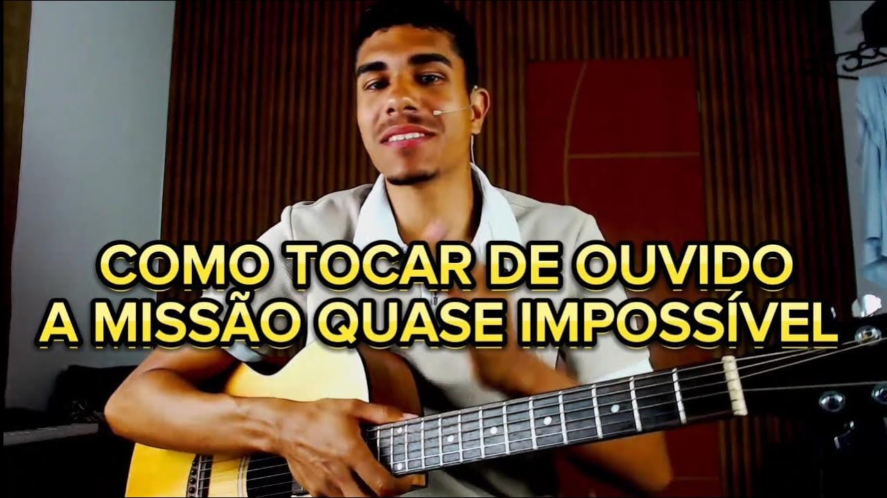 Depois desse vídeo você vai tocar de ouvido