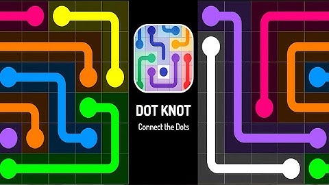 Dot Knot - Line & Color Puzzle (by Inspired Square) IOS Gameplay Video (HD)