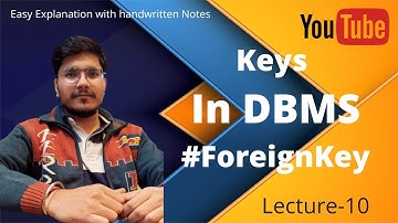 Lec-10: Foreign Key in DBMS | Full Concept with examples | DBMS in Hindi
