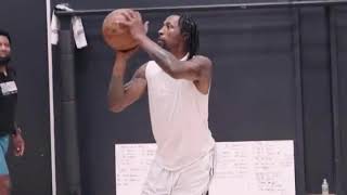 Sixers Kentavious Caldwell-Pope Hits 25 3’s In A Row in Workout After Teaming Up with LeBron James