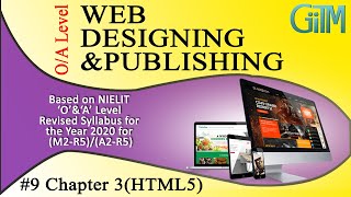 #9 WEB DESIGNING & PUBLISHING O LEVEL & A LEVEL CHAPTER-3 (HTML) |GIITM