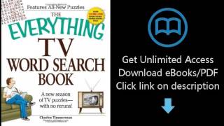Download The Everything TV Word Search Book: A new season of TV puzzles - with no reruns! PDF