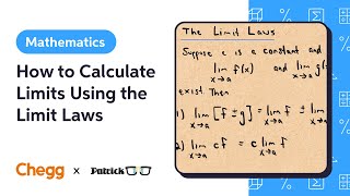 How to Calculate Limits Using the Limit Laws Ft. PatrickJMT | Calculus 1 How to Calculate Limits Using the Limit Laws Ft. PatrickJMT | Calculus 1