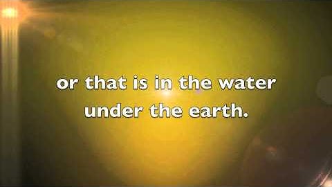 The Second Commandment - 2nd Commandment