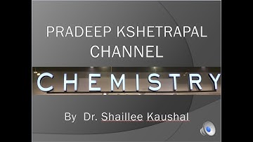 CHXI-6-03 Enthalpy and Enthalpy change (2016)Pradeep Kshetrapal Physics channel