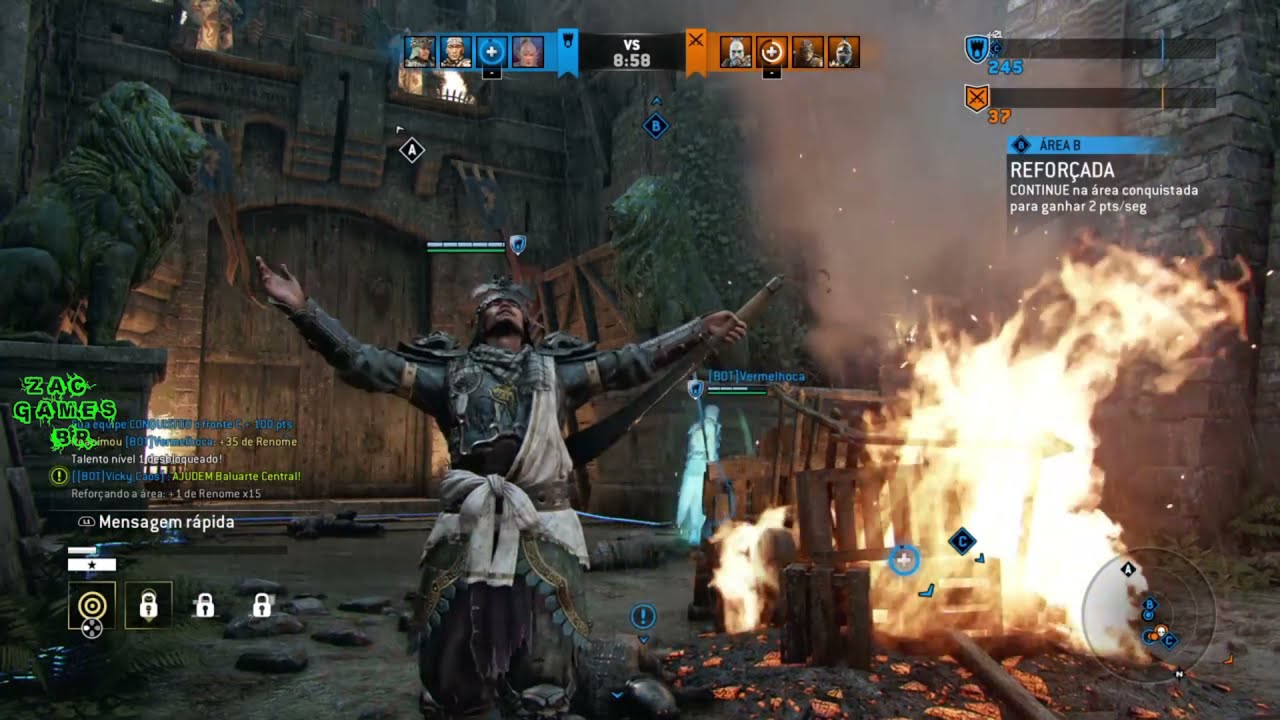 FOR HONOR - (DOMÍNIO) PERSONAGEM DA VEZ O TIANDI / VANGUARDEIRO ADAPTAVÉL, ESPECIALISTA EM ESQUIVA!!