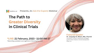 Huma.AI - Webinar - The Path to Greater Diversity in Clinical Trials