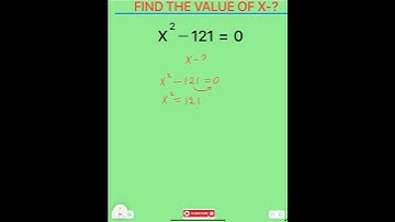 FIND THE VALUE OF X #maths #youtubeshorts #exam #education #shorts #shortvideo