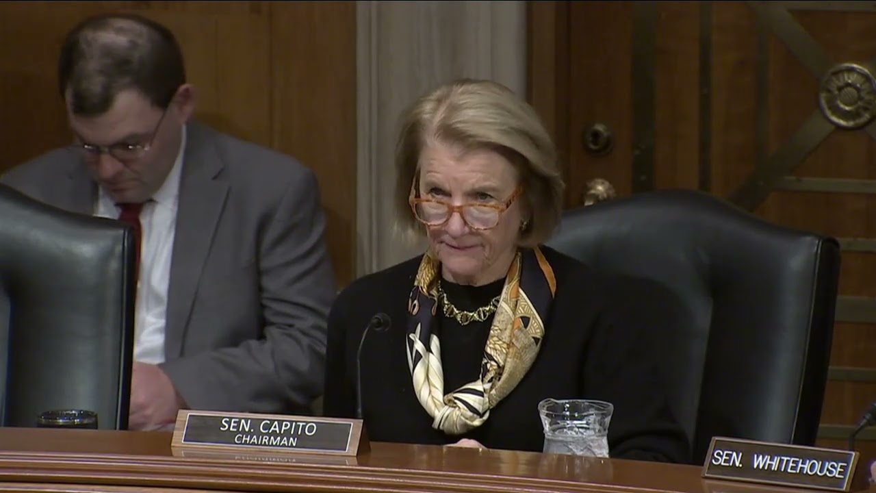 Chairman Capito Opening Statement at Hearing to Consider TVA, NRC Nominees