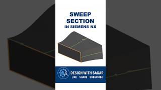 How To Sweep A Section In Siemens Nx Quick Nx Cad Tutorial