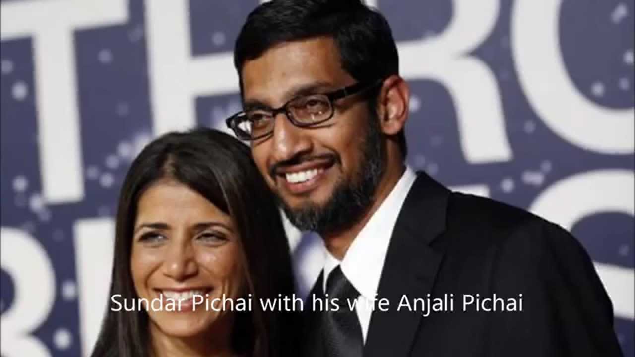 sundar pichai wife - sundar pichai Family- new google ceo ...
