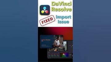 Fixed: not able to  Import Videos and Images in DaVinci resolve 19 #davinciresolve