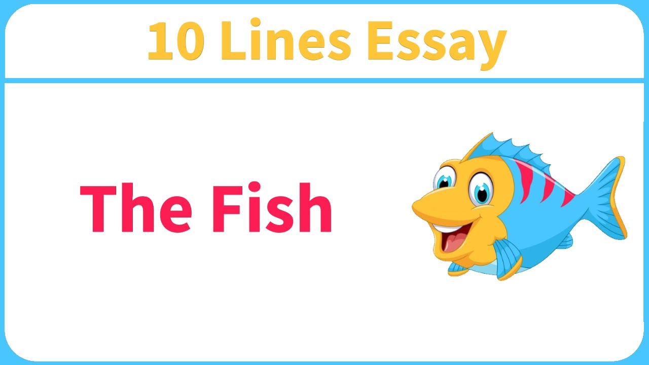 i am a fish essay
