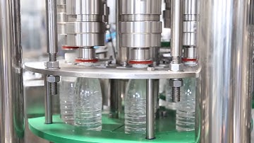 fully automatic filling machine and capping machine