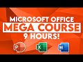 Microsoft Office Tutorial: Learn Excel, PowerPoint and Word - 9 HOUR MS ...