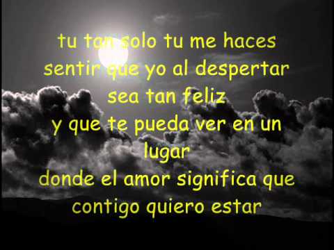 LETRA DE LA CANCION YO QUIERO SER ALGO MAS QUE letra de la cancion yo quiero ser algo mas que: