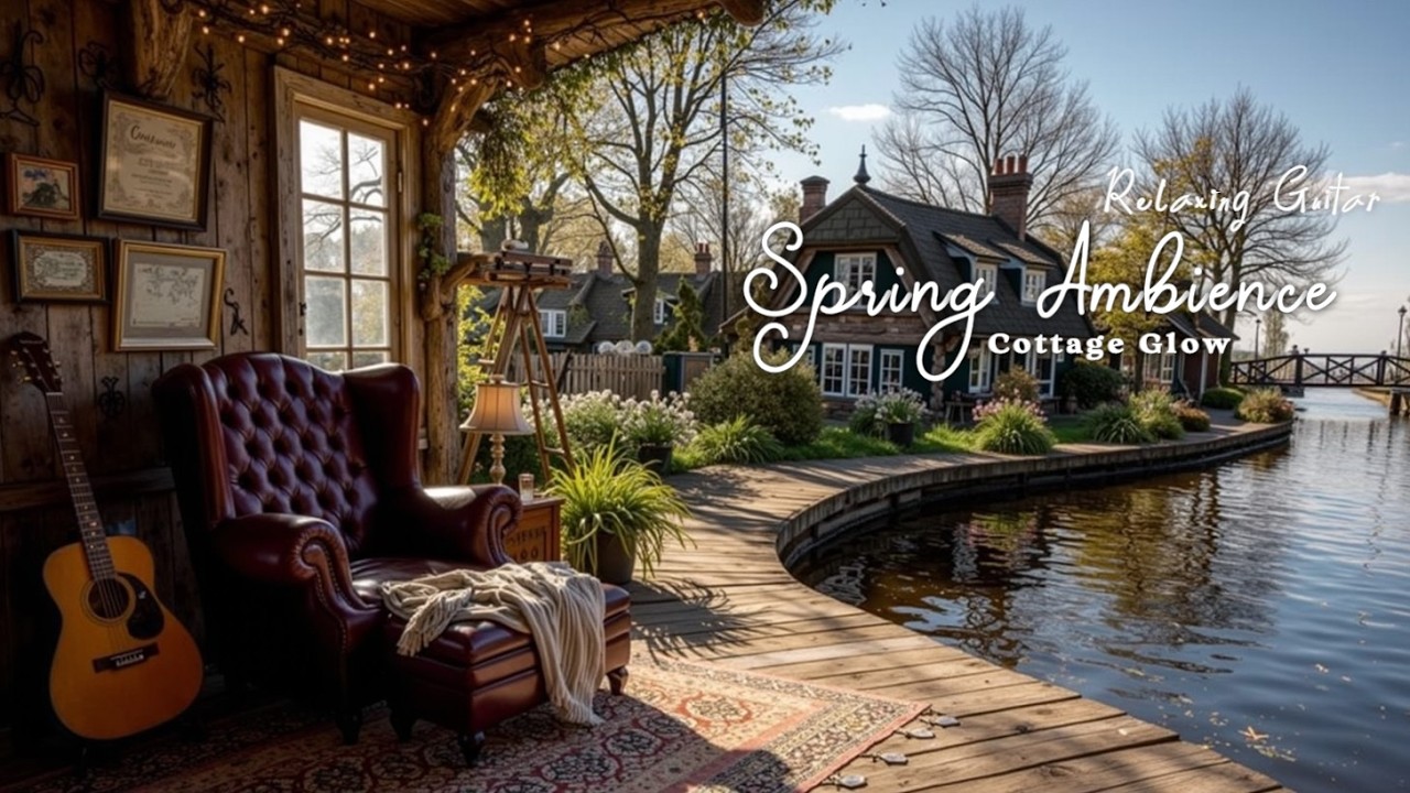 Спокойная Весенняя Гитарная Музыка для Уютной Весенней Атмосферы