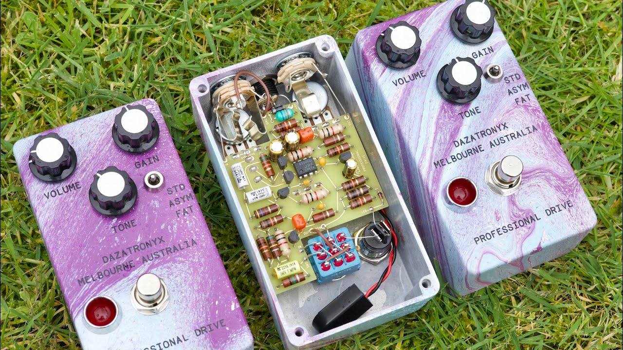 Guitar pedal build timelapse Professional Drive. YouTube