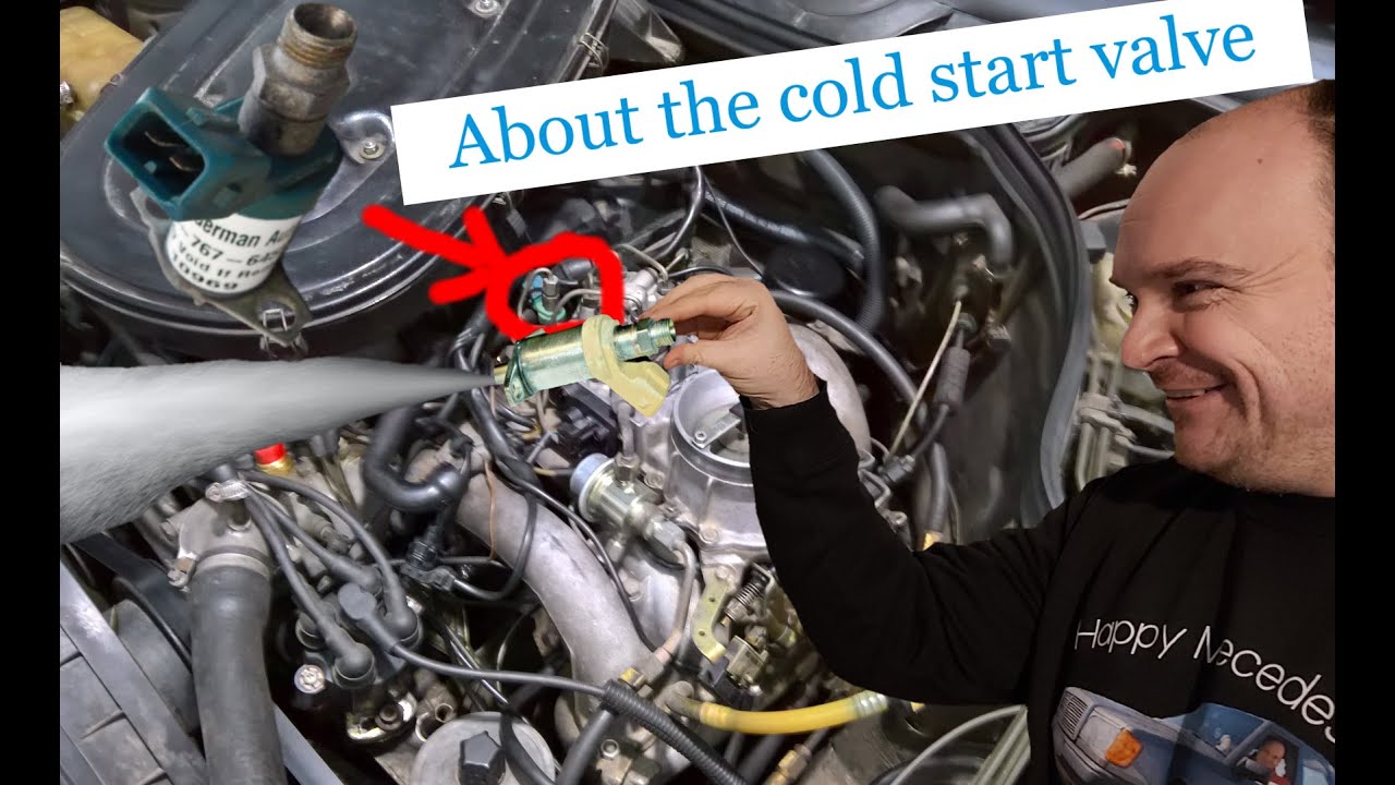 Mercedes KeJetronic The cold start valve and its issues YouTube