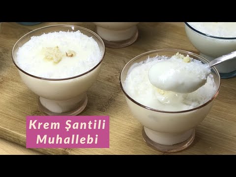 Muhallebiyi bir de böyle deneyin | Krem Şantili Muhallebi - Naciye Kesici - Yemek Tarifleri