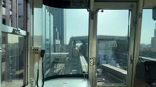 大阪モノレール前面展望　大阪空港駅発車〜門真市駅到着までを撮影しました。