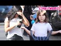 Kourtney Kardashian's Kids Give Paparazzi A Hard Time While Leaving Lunch In West Hollywood