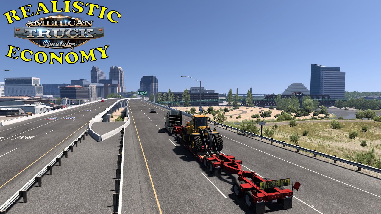 American Truck Simulator  Realistic Economy  Headed back to Louisiana to help