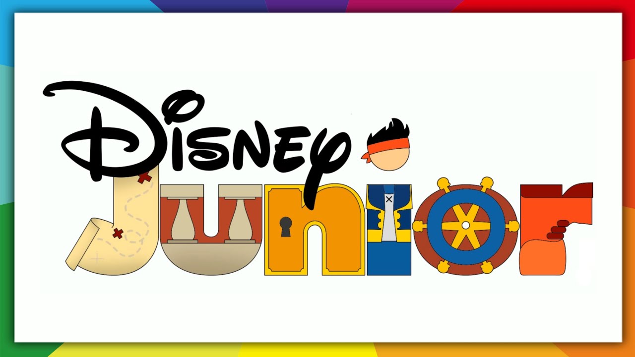 Drawing Disney Junior Bumper Jake and the Never Land Pirates on my
