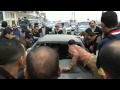 **رع طالبا **ريا باحتراق حافلة