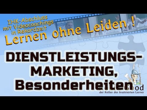 Update Dienstleistungsmarketing, Besonderheiten
