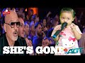 Golden buzzer  the judges cry when they heard the song shesgone whit an extraordinary voice kings