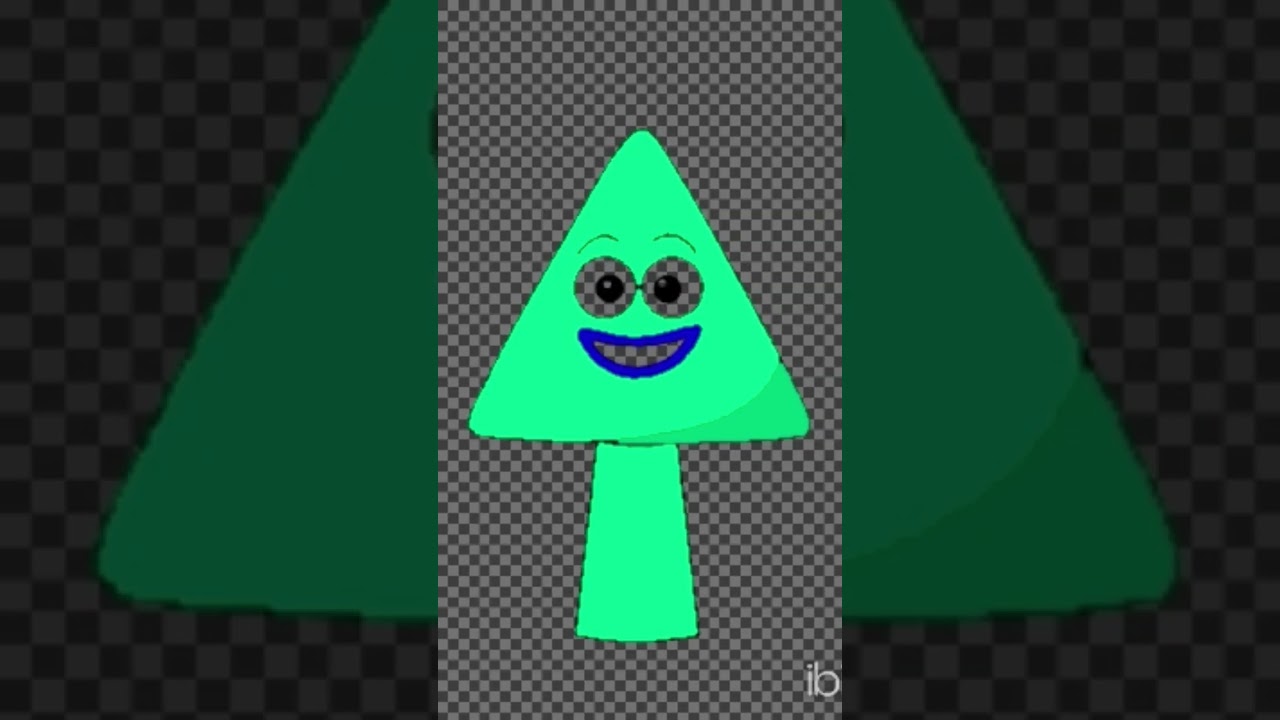 How to make triangle from save the shapes. 