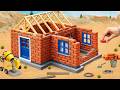 DIY Mini Tractor Rebuilds 2-Room Brick House After Thieves Wrecked It | Science Project