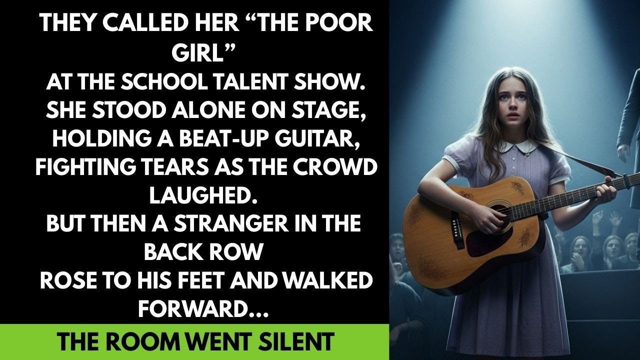 “They Mocked Her at the Talent Show—Then a Stranger Changed Everything”