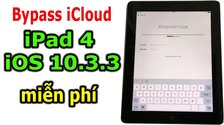 Hướng dẫn up ios 10.3.3 cho ipad 4 bằng itunes