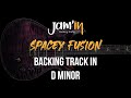 Spacey Fusion Guitar Backing Track in D Minor