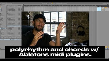Polyrhythms and Chords with Ableton stock.