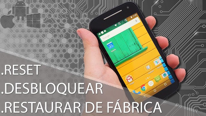 Hard Reset Motorola Moto E 2 2° GERAÇÃO XT1514 Desbloquear, Formatar,  Restaurar - Firmware-StockRom