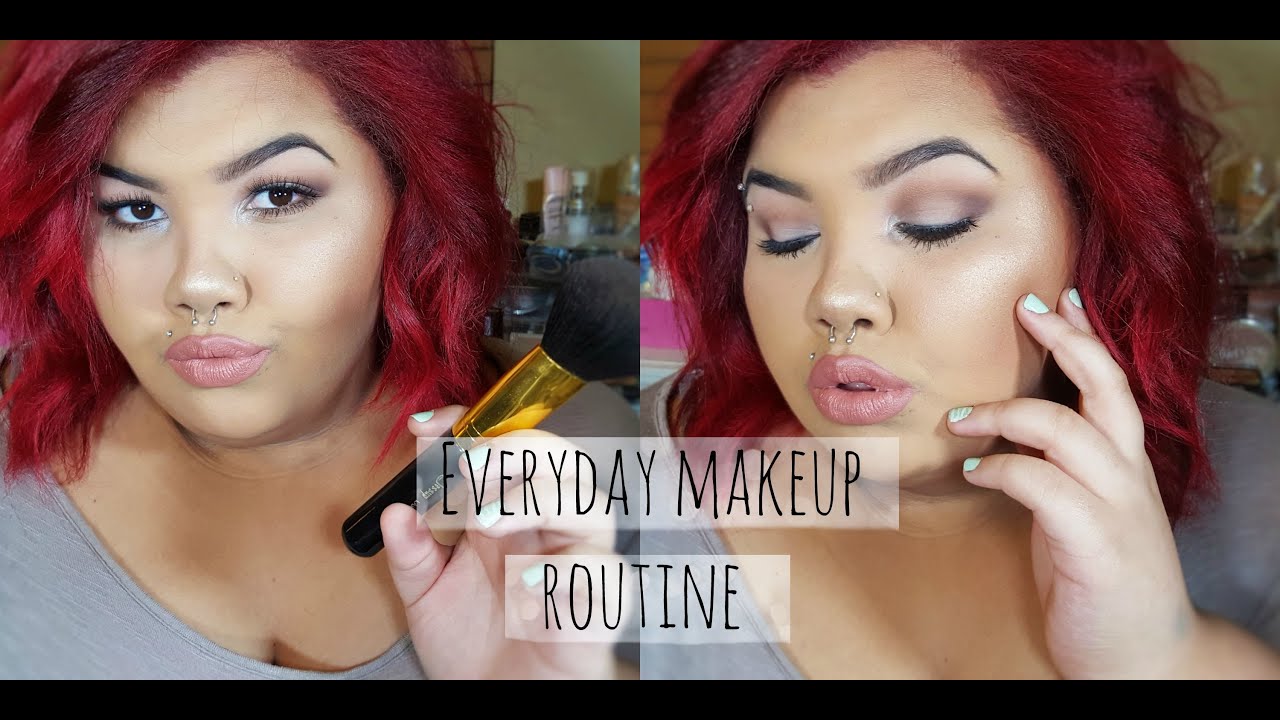 My Current Everyday Makeup Routine | Tutorial - YouTube