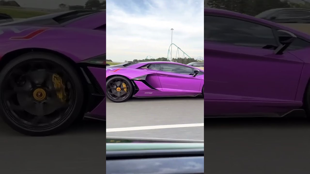 2x Lamborghini Aventador SVJ S Driving POV