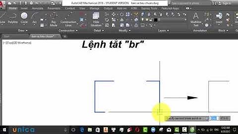 Bài 030 : Lệnh cắt đối tượng Lệnh Break