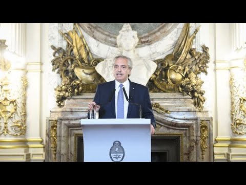 CADENA NACIONAL - Mensaje del Presidente de la Nación, Alberto Fernández.