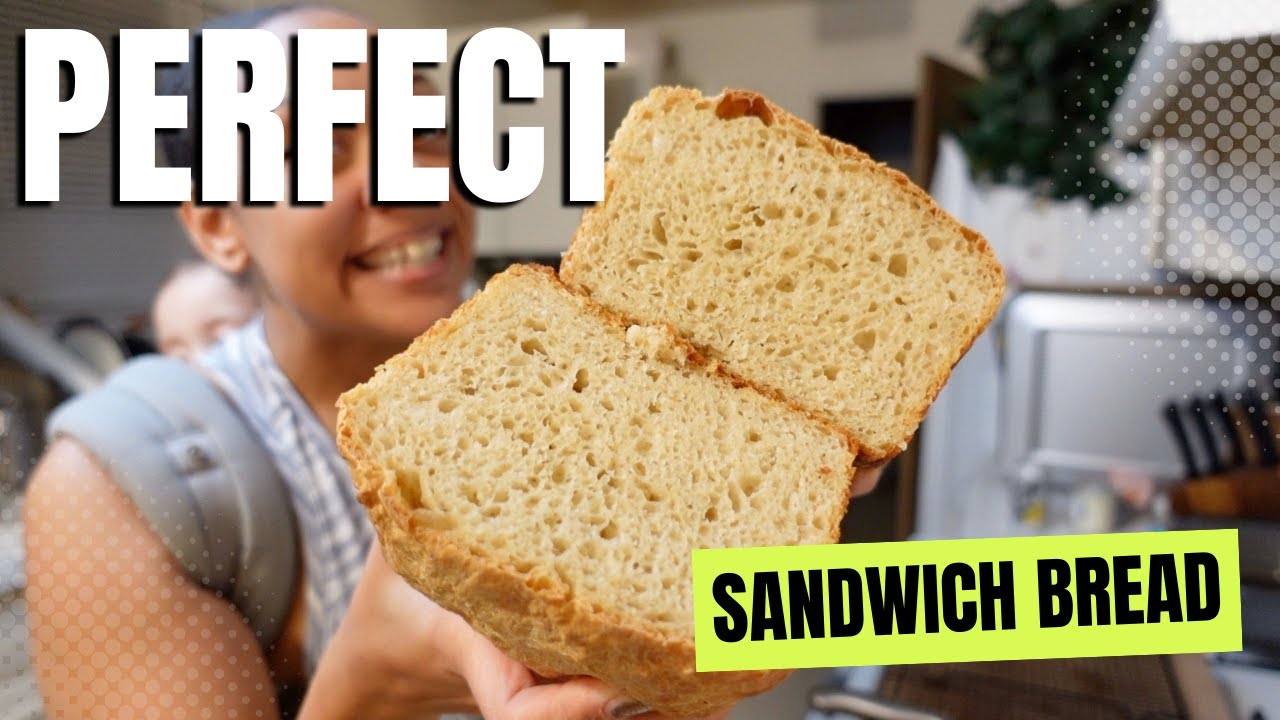 Easy Sandwich Bread NO KNEAD Do it yourself Kitchen YouTube