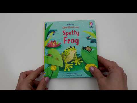 Usborne - Little Lift and Look Spotty Frog