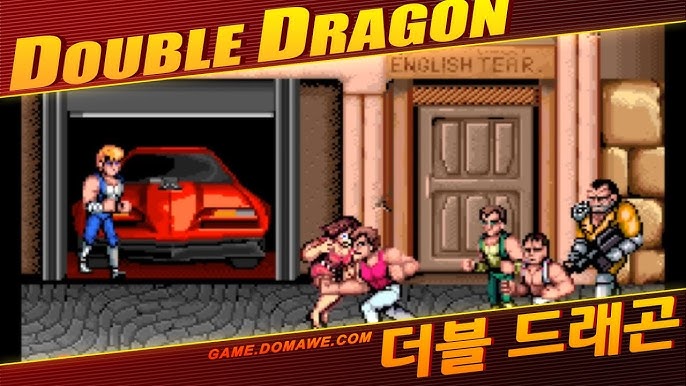 DOUBLE DRAGON retro arcade game by TAITO 1987 