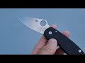 S45VN edge retention testing. What does this newer steel offer on this Spyderco Para 3?