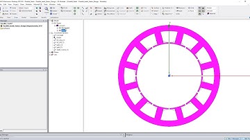 Parallel teeth Stator design in ANSYS Maxwell