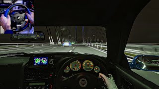 Nissan Gtr R34 Insane Late Night Pov Drive Etto Corsa Thrustmaster T150 Wheel Gameplay