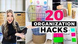 20 Organization Hacks That ACTUALLY Work!